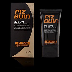 PIZ BUIN IN SUN radiant face cream SFP30 40 ml